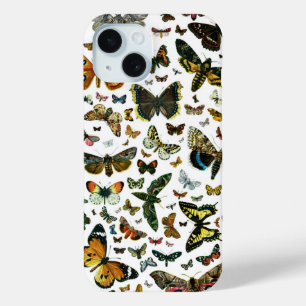 Europa's beste Butterflies en Moths Collage iPhone 15 Case