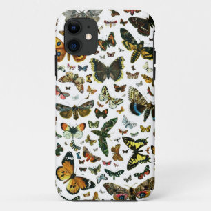 Europa's beste Butterflies en Moths Collage iPhone 11 Hoesje
