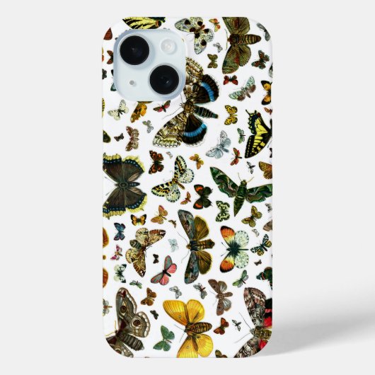 Europa's beste Butterflies en Moths Collage Case-Mate iPhone Case (Achterkant)