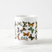 Europa's beste Butterflies en Moths Collage Koffiemok (Center)
