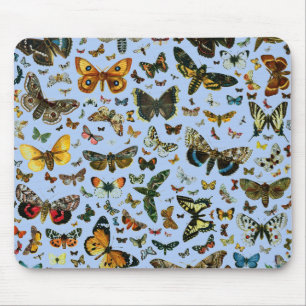 Europa's beste Butterflies en Moths Collage Muismat
