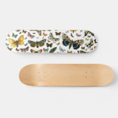 Europa's beste Butterflies en Moths Collage Persoonlijk Skateboard (Horizontaal)