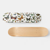Europa's beste Butterflies en Moths Collage Skateboard (Horizontaal)