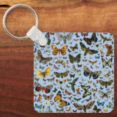 Europa's beste Butterflies en Moths Collage Sleutelhanger (Voorkant)