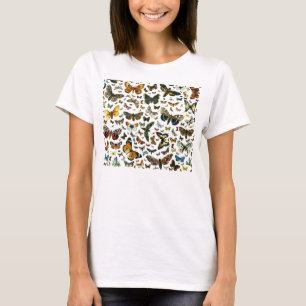 Europa's beste Butterflies en Moths Collage T-shirt