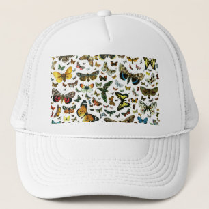 Europa's beste Butterflies en Moths Collage Trucker Pet