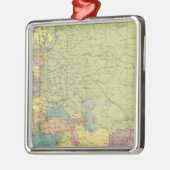 Europa's communicatie over land en zee metalen ornament (Links)