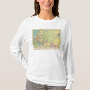 Europa's communicatie over land en zee t-shirt