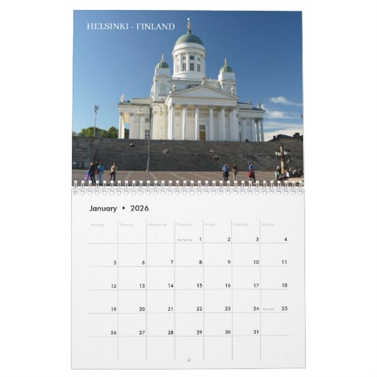 Europe 2026 calendar kalender (Jan 2026)
