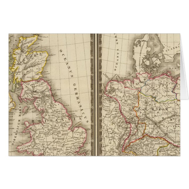 Europe Central England Duitsland (Voorkant Horizontaal)