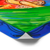  Europe City-scène Poster (Hoek)