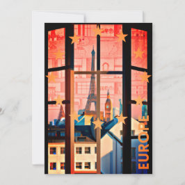 Europe Feestdagenkaart