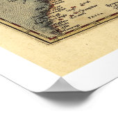 Europe Map by Ortelius 1570 Poster (Hoek)