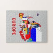 EUROPE MAP LEGPUZZEL (Horizontaal)