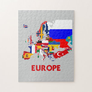 EUROPE MAP LEGPUZZEL