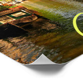 Europe Netherlands Amsterdam Canal Poster (Hoek)