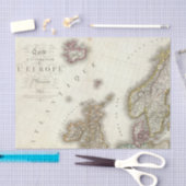 Europe noordwest tissuepapier (Craft)