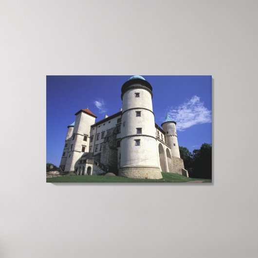 EUROPE, Polen, Karpatenberg, Nowy Wisnicz Canvas Afdruk (Voorkant)