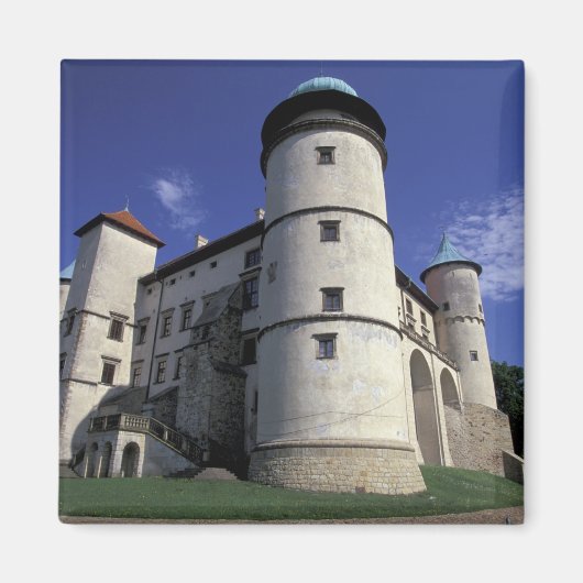 EUROPE, Polen, Karpatenberg, Nowy Wisnicz Magneet (Voorkant)