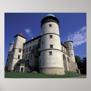 EUROPE, Polen, Karpatenberg, Nowy Wisnicz Poster