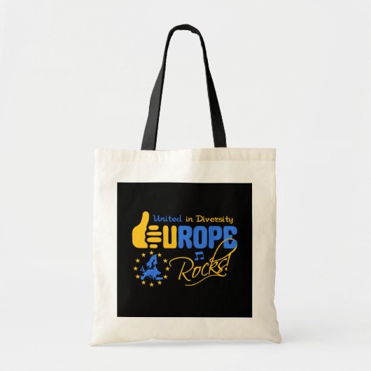 Europe Rocks tas! Tote Bag (Voorkant)