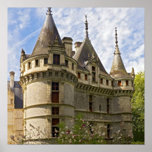 Europe Travel Medieval Fantasy old Castle Poster