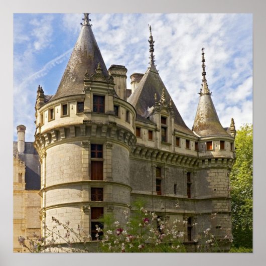  Europe Travel Medieval Fantasy old Castle Poster (Voorkant)