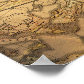 Europe Vintage Map Poster (Hoek)