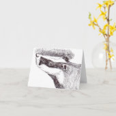 European Badger (a454) Kaart (Gele Bloem)