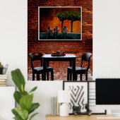 European Bistro Poster (Thuiskantoor)