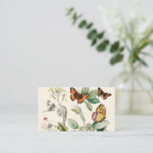 European Butterflies Moths William Forsell Kirby Visitekaartje (Staand voorkant)