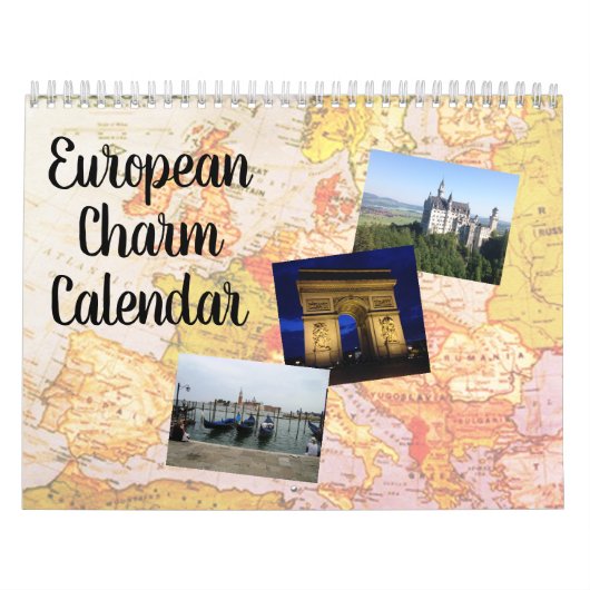 European Charm Calendar Kalender (Hoes)
