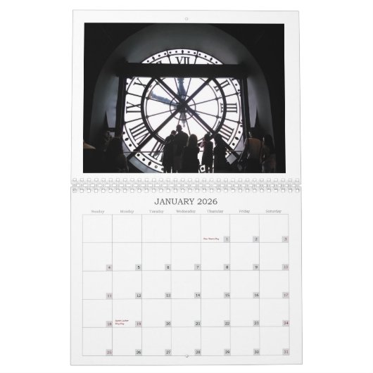 European Charm Calendar Kalender (Jan 2026)