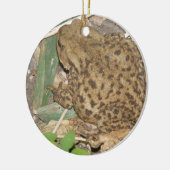 European Common Toad Custom Birthday Keramisch Ornament (Links)