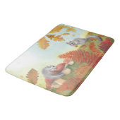 European Fat Dormouse Glis glis in Natuur Badmat (Gekanteld)