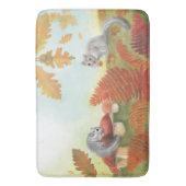 European Fat Dormouse Glis glis in Natuur Badmat (Voorkant Verticaal)