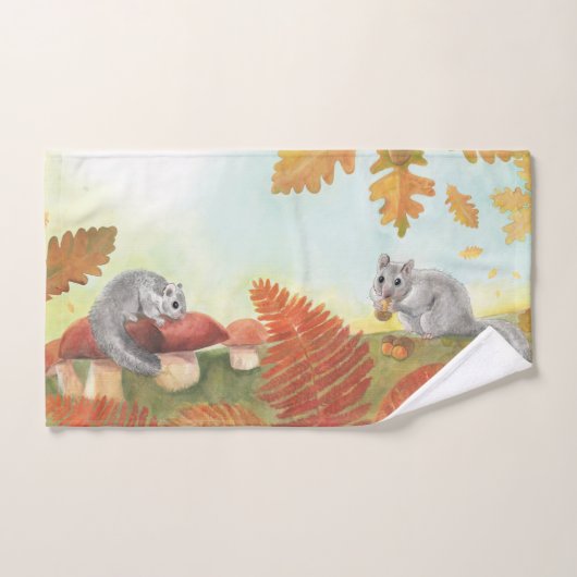 European Fat Dormouse (Glis glis) in Natuur Handdoek (Handdoek)