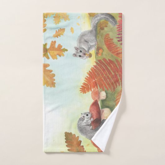 European Fat Dormouse (Glis glis) in Natuur Handdoek (Handdoek)