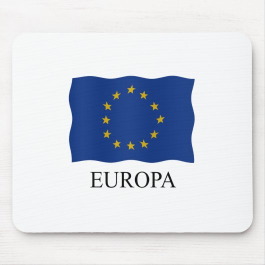 European flag Europa Muismat (Voorkant)