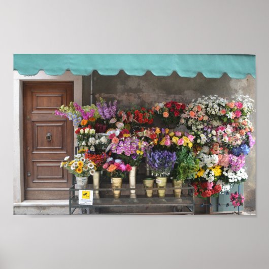 European Flower Shop Poster (Voorkant)