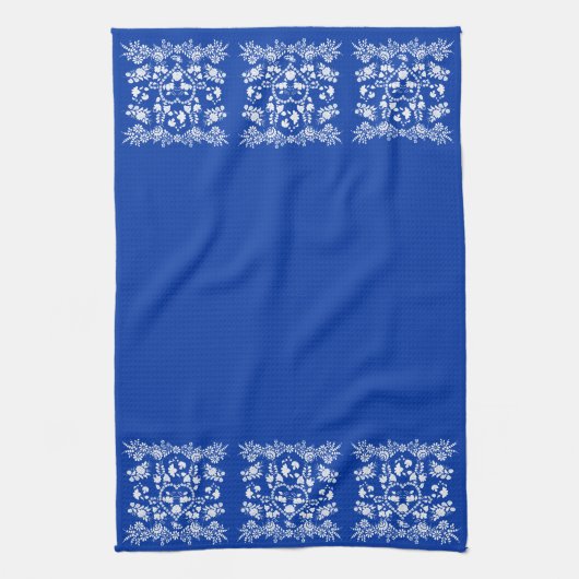 European Folk Art Kitchen Towel Theedoek (Verticaal)