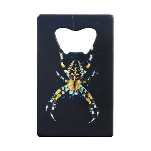 European Garden Spider bocnm Creditkaart Flessenopener (Voorkant)
