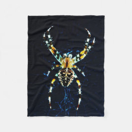 European Garden Spider FBCNA Fleece Deken