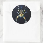 European Garden Spider-stick Ronde Sticker (Tas)