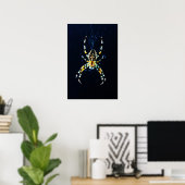 European Garden Spider wapcn Poster (Thuiskantoor)