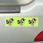 European Goldfinch Bumpersticker (Op auto)