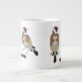 European Goldfinch Grote Koffiekop (Voorkant)