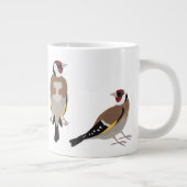 European Goldfinch Grote Koffiekop (Rechts)