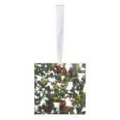 European Holly Cube Ornament (Rechts)