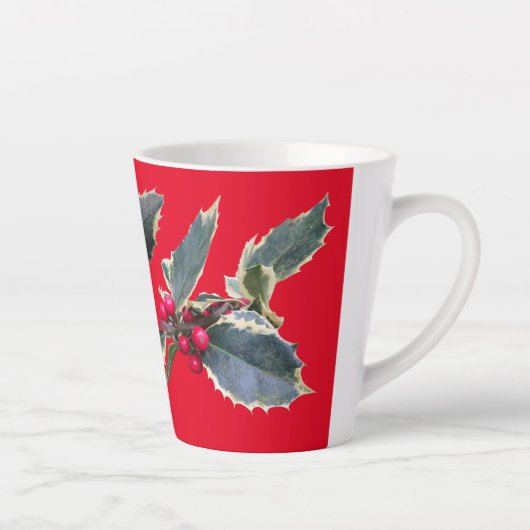 European Holly Cust. Red Latte Mok (Rechts)